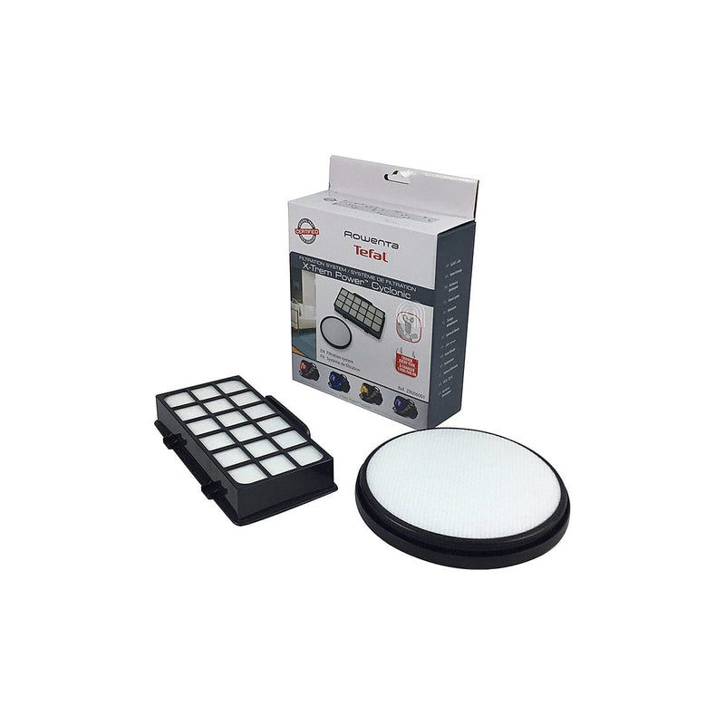 Filtro rettangolare e rotondo originale Rowenta ZR006001 confezione da 2
