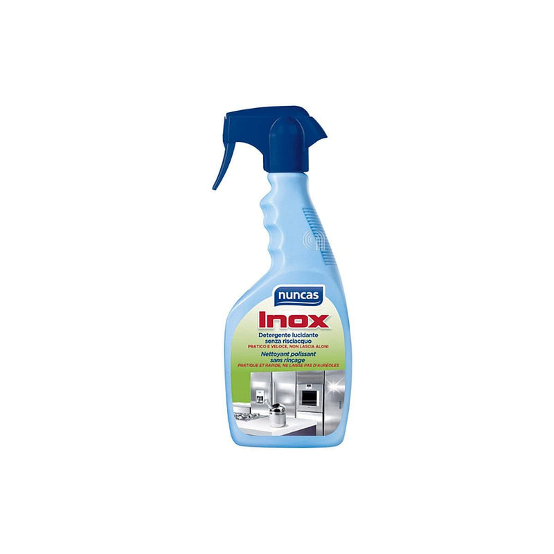 Nuncas inox detergente lucidante 500ml per acciaio e alluminio