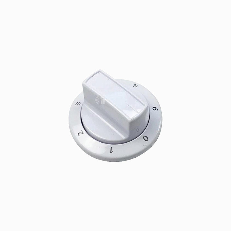 Manopola di controllo bianca per forno Beko 250315075 Indesit C00915972