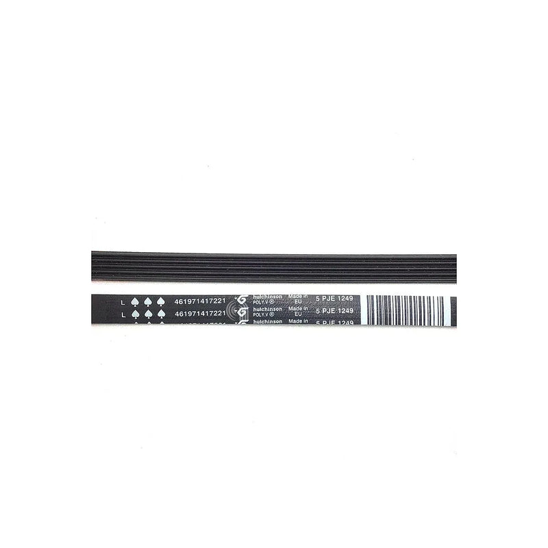 Cinghia J5 1249 Poly-V per lavatrice Whirlpool e altre marche