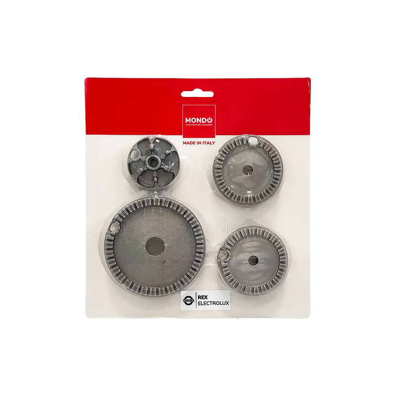 ELECTROLUX REX ZANUSSI ZOPPAS - Kit Bruciatori Piano Cottura - AST-55605044