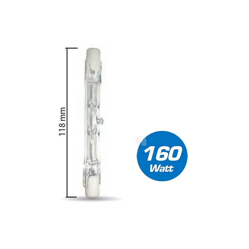 Lampadina alogena lineare 160W R7S 118mm universale 55304146