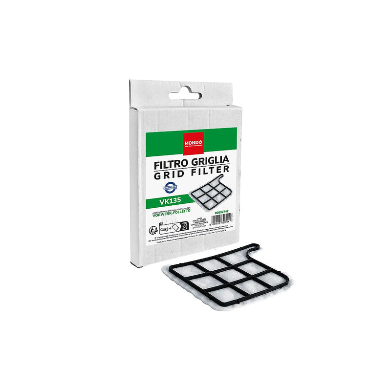 VORWERK-FOLLETTO - Filtro griglia motore Aspirapolvere - 45109