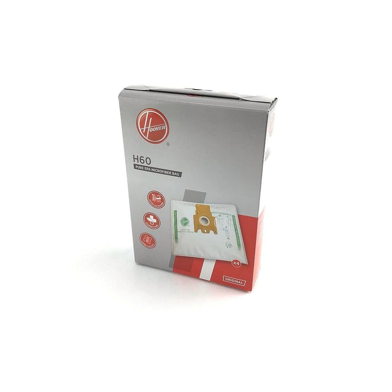 Set 4 sacchetti originali aspirapolvere Hoover H52 H60 CANDY