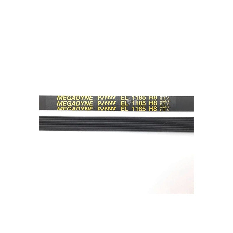 Cinghia H8 1185 EL Poly-V originale per lavatrice Whirlpool Indesit