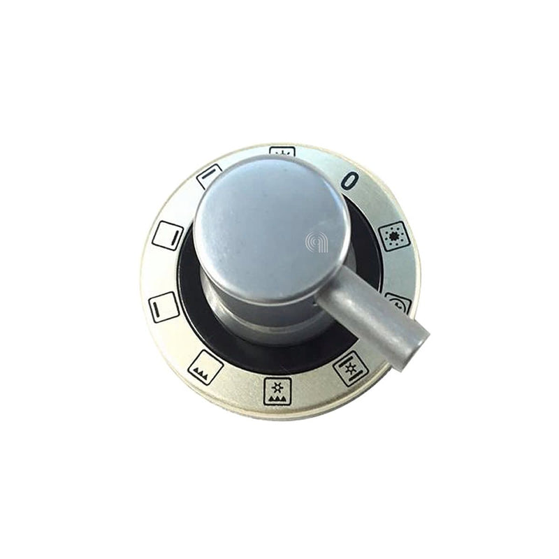 Manopola commutatore forno Ilve nero inox codice G3030508