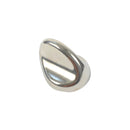 Manopola gas in acciaio inox per cucina Smeg codici 694971581