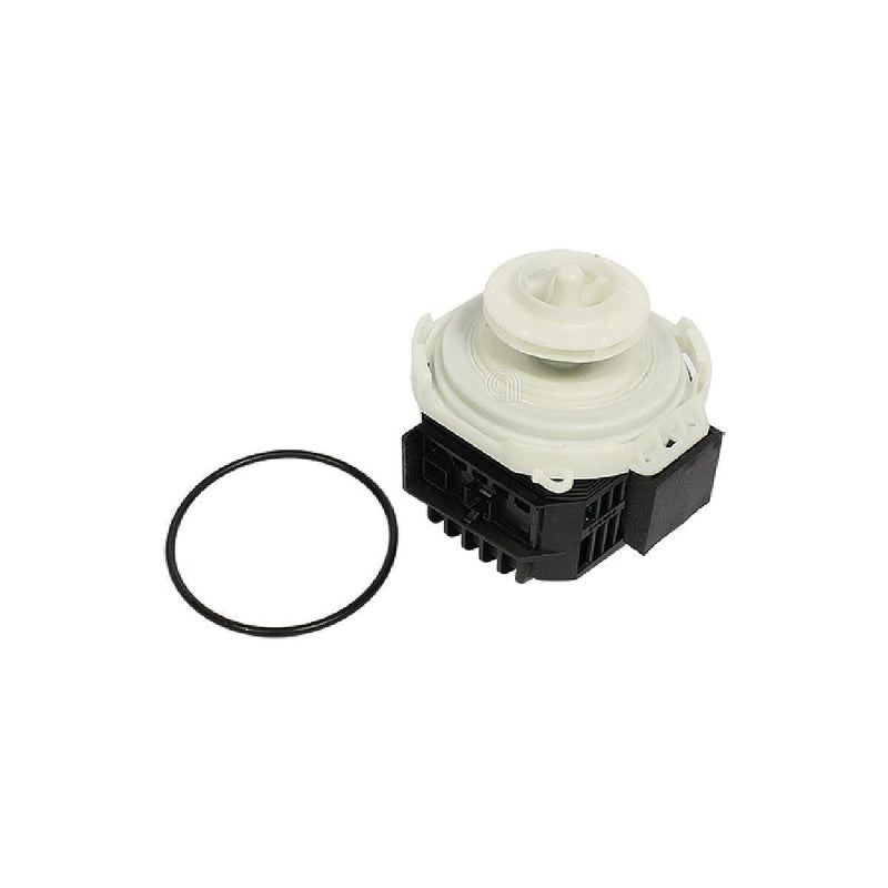 Motore pompa con guarnizione originale lavastoviglie Whirlpool 482000030500