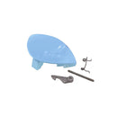 Set maniglia porta originale lavatrice Whirlpool Indesit C00076446