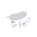 Set maniglia porta originale lavatrice Vestel bianca 42038993