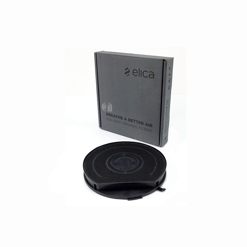 Filtro a carbone attivo circolare tipo 28 F00173/S per Elica