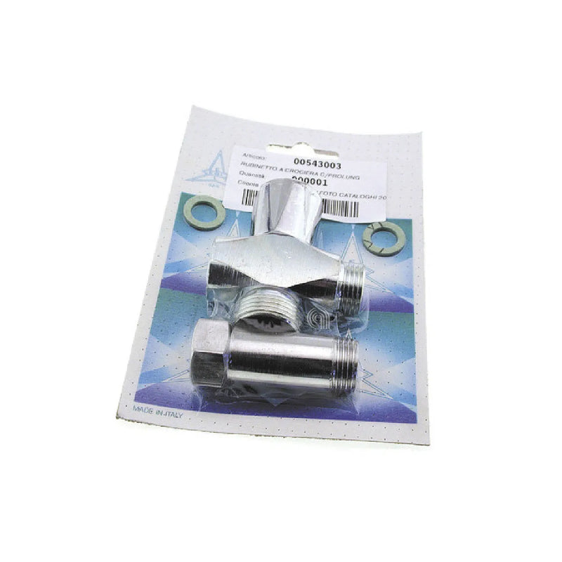 UNIVERSALE - Rubinetto a croce con prolunga per lavatrice - AST-00543003