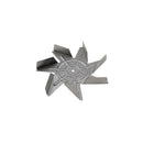 Ventilatore in alluminio a 7 pale per SMEG 140mm 039290121