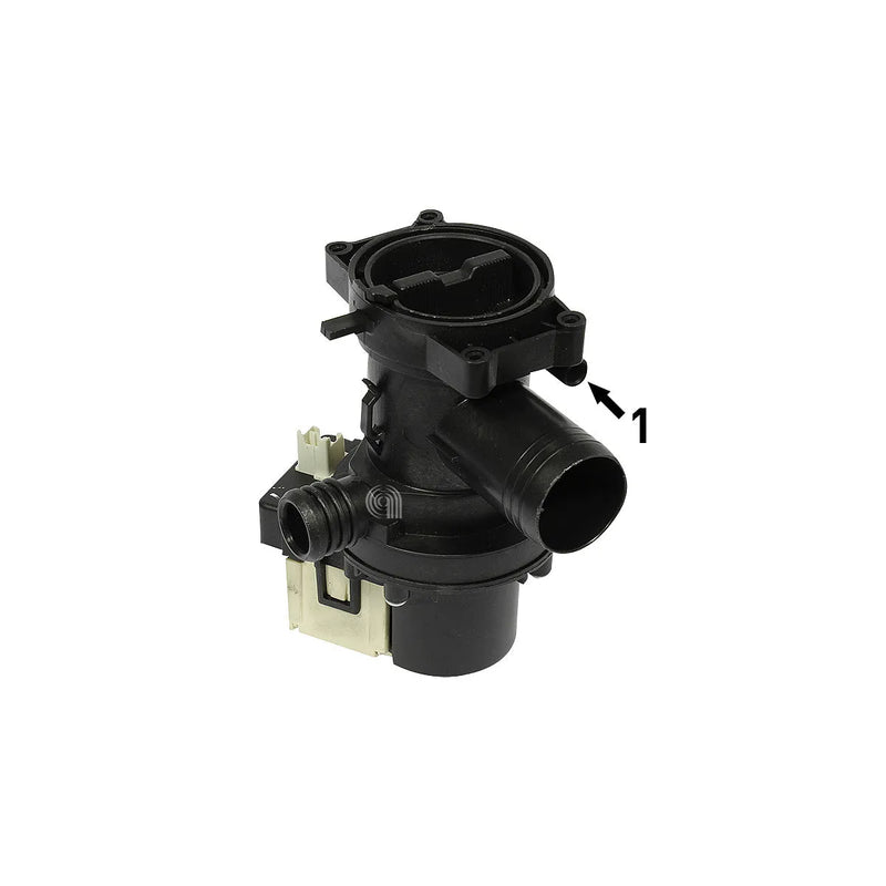 WHIRLPOOL, BAUKNECHT, INDESIT, MAYTAG, IGNIS, LADEN, PRIVILEG, V-ZUG, MIOSTAR - Pompa di scarico lavatrice - 480111101394
