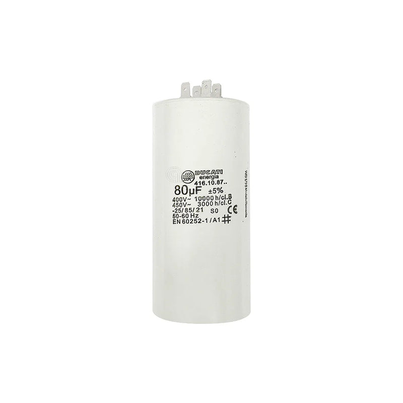 UNIVERSALE - Condensatore di Avviamento Motore Lavatrice 80µF - AST-00230423