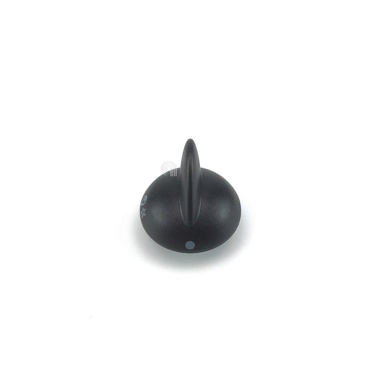 manopola tipo Rex nera diametro 6mm compatibile Ricambi Cucina M4455