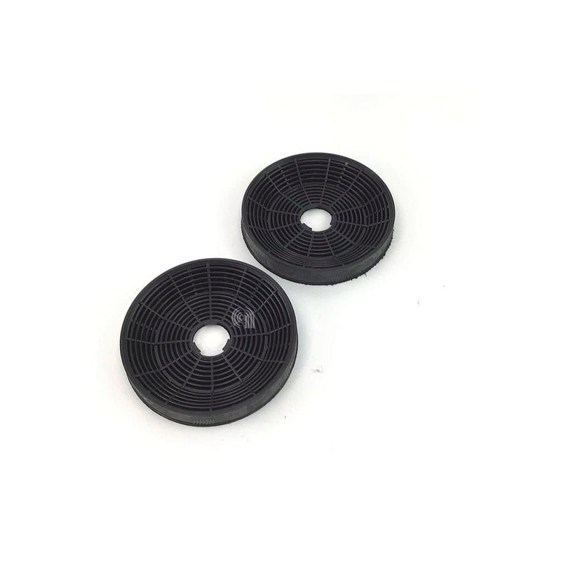 Set 2 filtri a carbone circolari originali per cappa Bosch 12009727