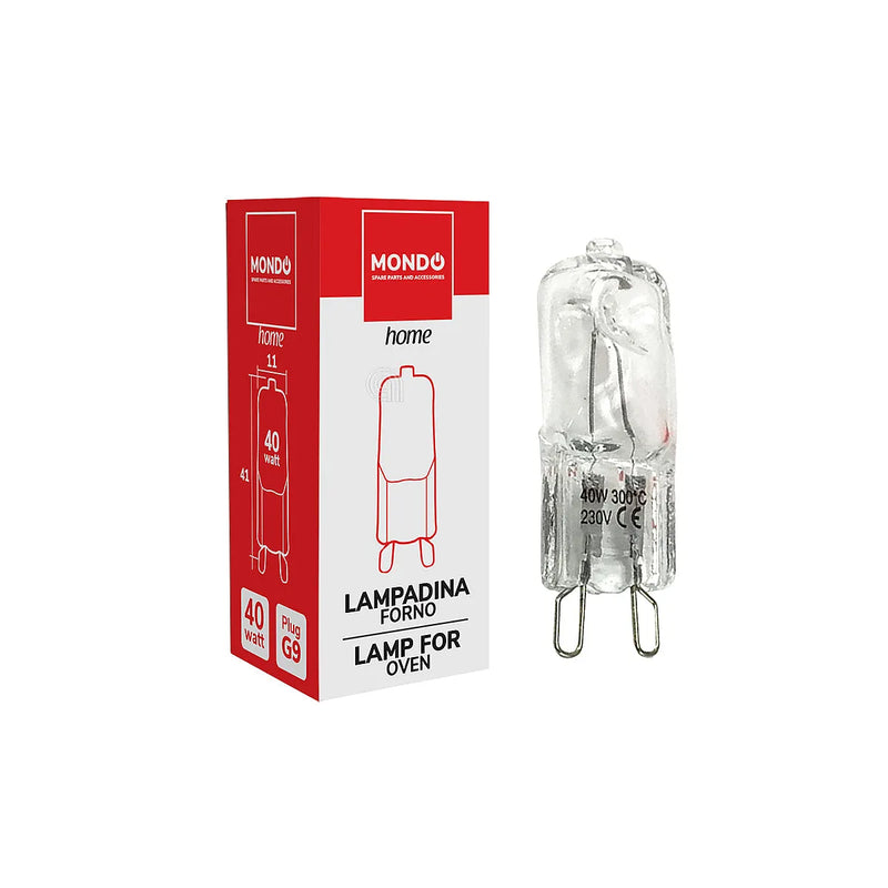 MONDO - Lampadina Forno - G9 40W 300° 230V