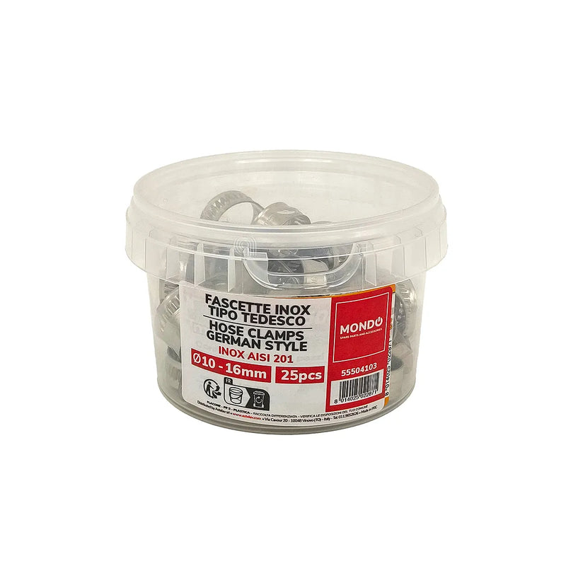 MONDO - Fascette in acciaio inox - AST-55504103