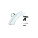 Set maniglia porta asciugatrice Electrolux originale bianco 4055123634