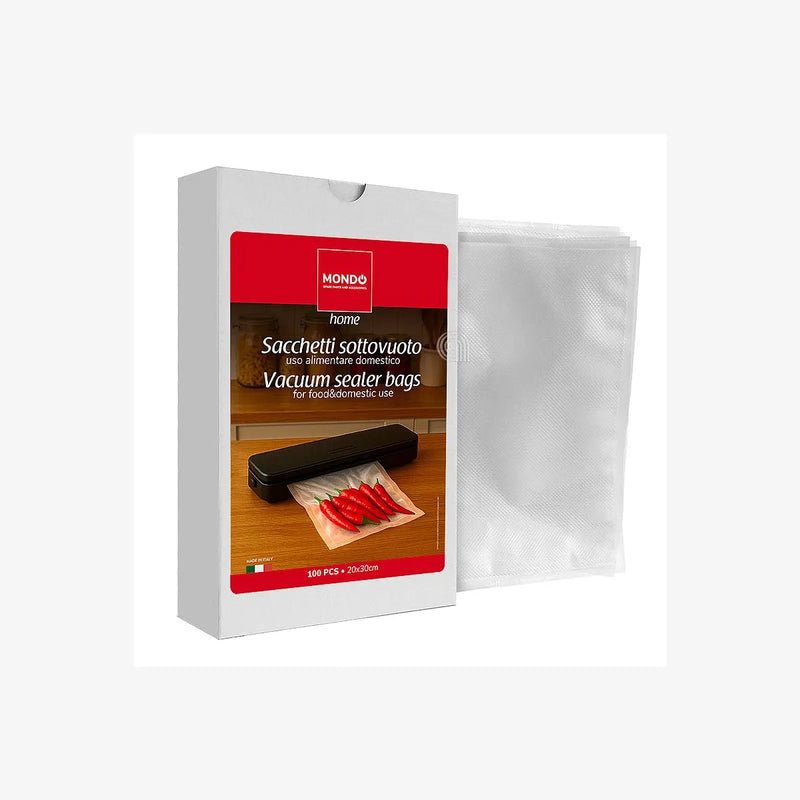 sacchetti per confezionatrice sottovuoto Mondo 20x30 cm
