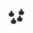 KIT DI 4 GUARNIZIONI IN GOMMA PER GRIGLIA SACCHETTO PIANO COTTURA RICAMBI CUCINA