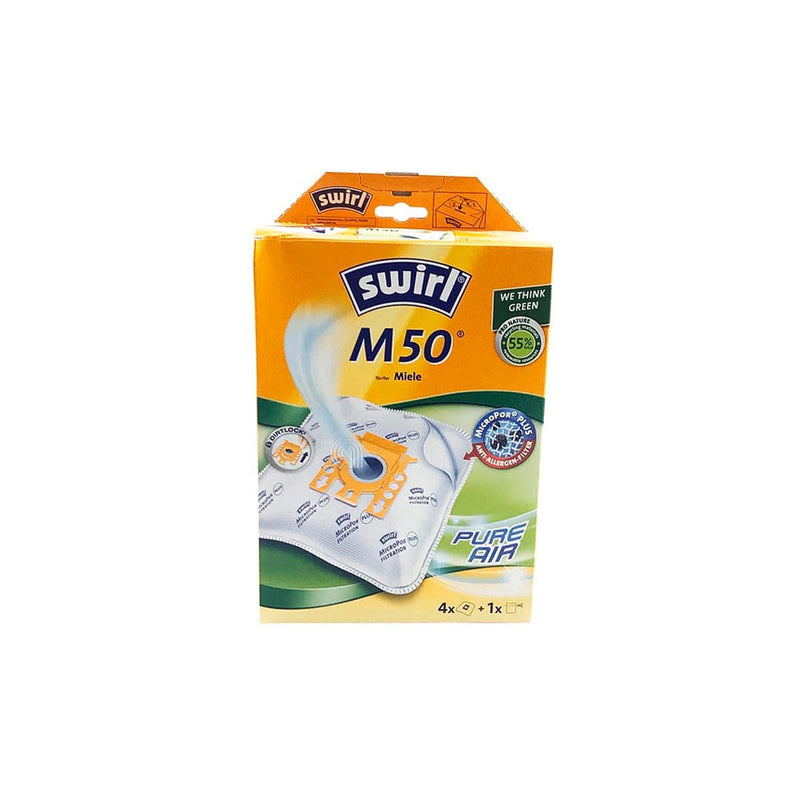 set 4 sacchetti con filtro per aspirapolvere Miele serie S e DeLonghi