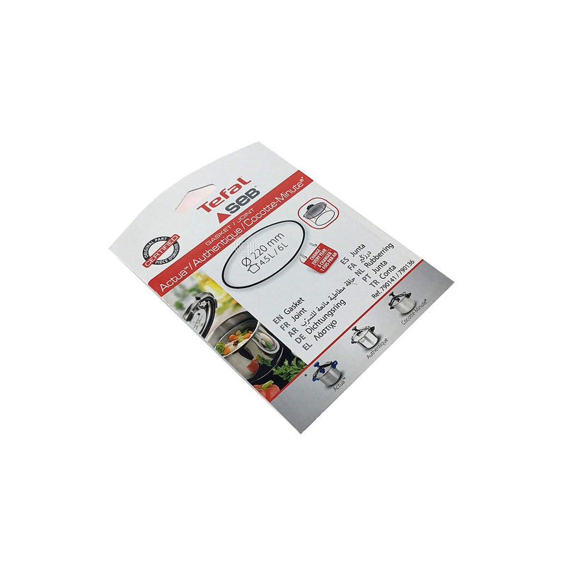 guarnizione in silicone per pentola a pressione Tefal 4,5-6 litri