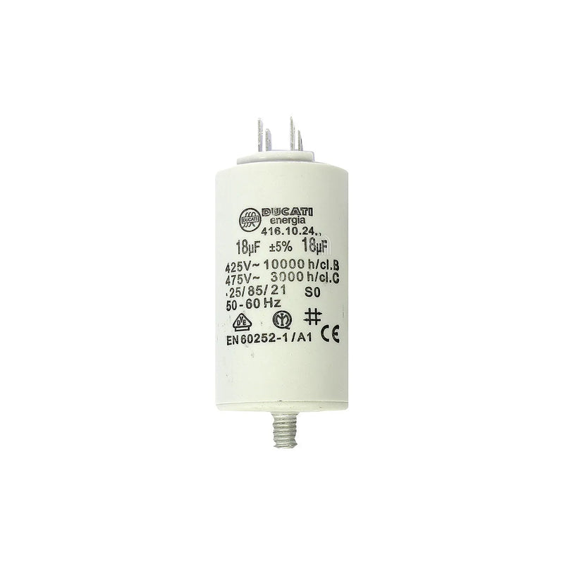CANDY ELECTROLUX UNIVERSALE - Condensatore di avviamento 18µF per lavatrice - 49011945