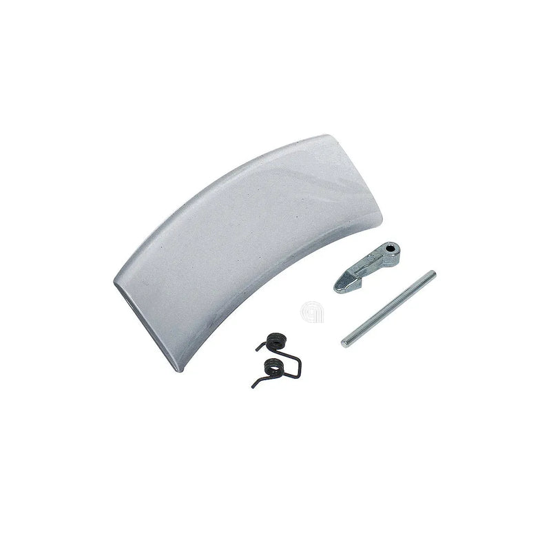 Set maniglia porta originale lavatrice Electrolux 4055186607 grigio