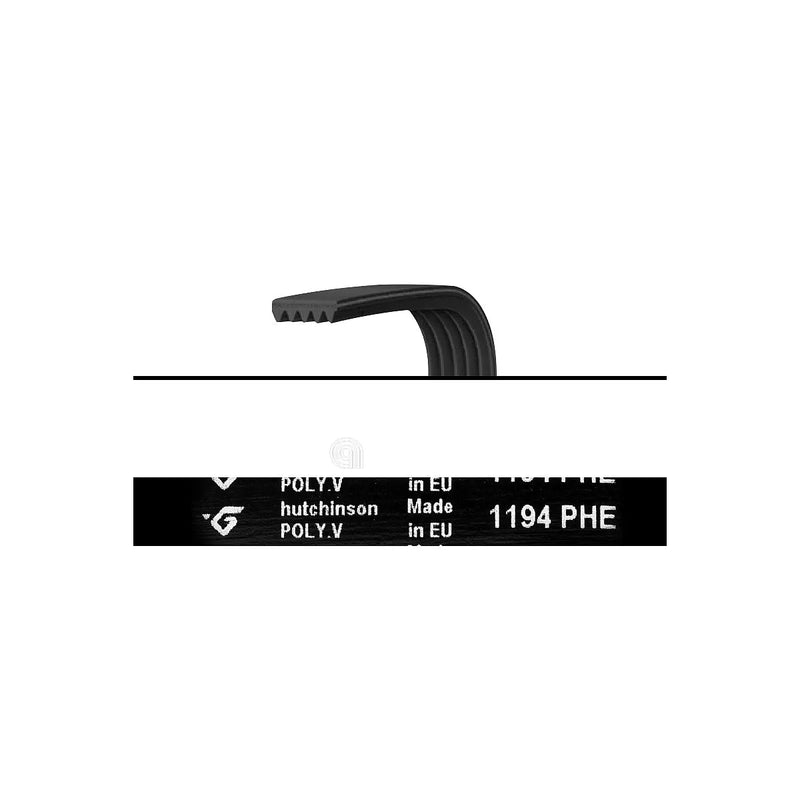 ZANUSSI ZOPPAS - Cinghia di Trasmissione H7 1194 Lavatrice - AST-00126599