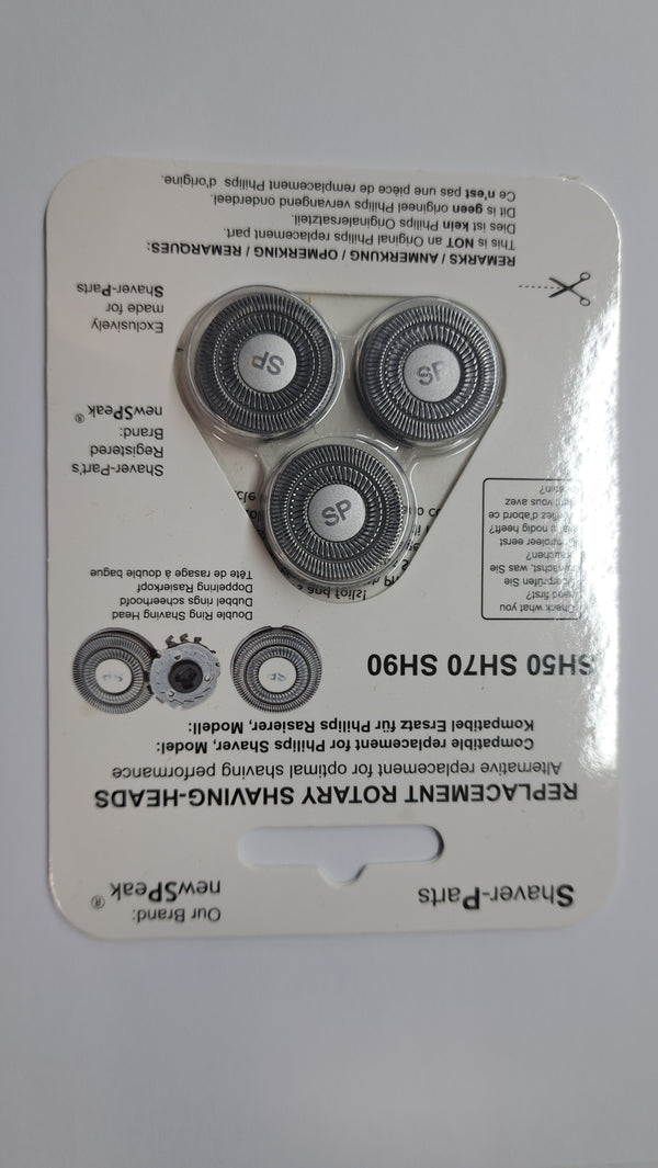 Lame per rasoio Philips RQ10 e RQ12 SH70/70