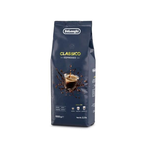 DeLonghi Caffè in grani Classic, 50% Arabica, 50% Robusta, 1 Kg AS00000175