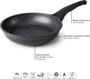 LACOR Sartén Eco-Piedra Aluminio Fundido 