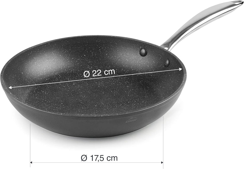 LACOR Padella Easy Alluminio Forgiato 22cm - Modello 27022