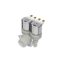VALVOLA SOLENOIDE 2 VIE 90° 12MM LAVATRICE UNIVERSALE