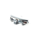 Set maniglia porta originale lavatrice Candy 41041407 argento