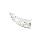 Maniglia porta lavatrice Gorenje originale bianca 333855