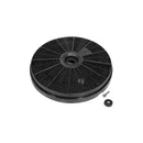 FILTRO CIRCOLARE IN CARBONE TIPO F00049 CAPPA MONDO ESTRATTORE GORENJE ELICA WHIRLPOOL