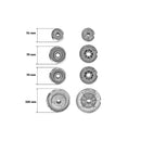 WHIRLPOOL - Kit di bruciatori per piano cottura - C00053054