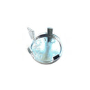 Disco manopola cromato in ABS naturale per De Longhi 5311812331