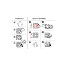 Detergente originale per piani in vitroceramica Hob Riclean MONDO 00550511