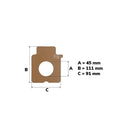PANASONIC - Sacchetti per aspirapolvere - C-11/C-15C