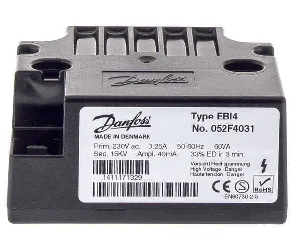 DANFOSS trasformatore bruciatore EBI4 052f4031 | 052F4031