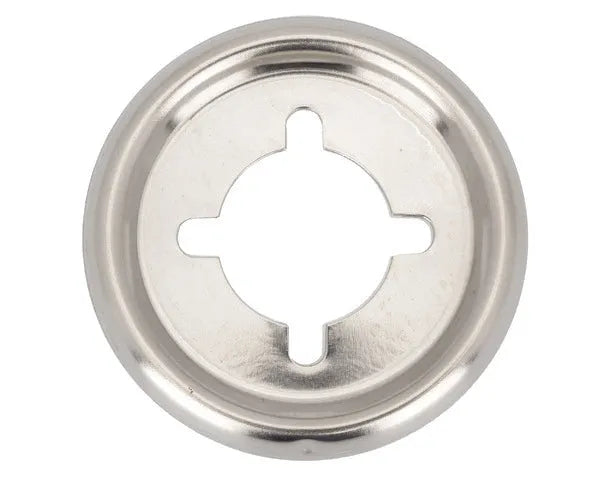 Cornice di comando cucina cromata