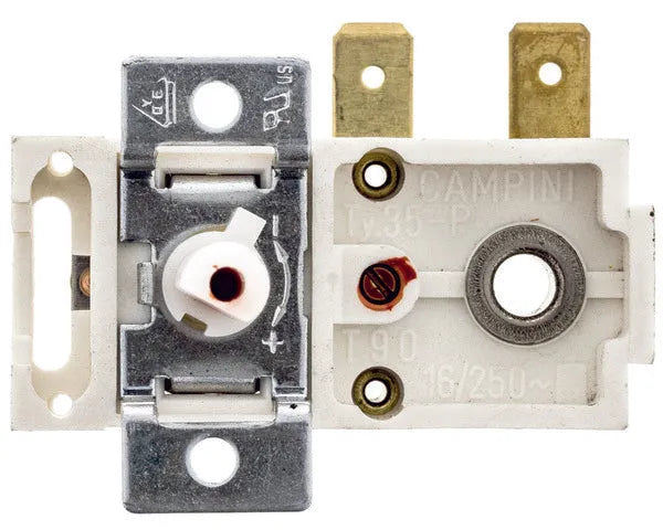 Termostato regolabile 5-60º asse 6x20 mm.