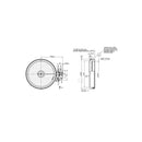 WHIRLPOOL, BOSCH, BALAY, EGO, INDESIT, SIEMENS - Piastra radiante in vetroceramica 1200W - 00204201