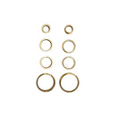 ARISTON NARDI SAMET - Kit di bruciatori e diffusori di fiamma per piano cottura - AST-55605001