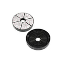 Filtro a carbone attivo circolare D185 per cappa Whirlpool