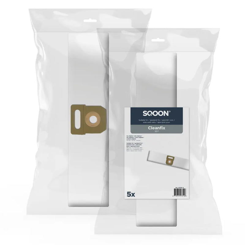 Bolsas aspirador Cleanfix S07, MASTERPROFI Profi 1 compatible 107.430 42182-5